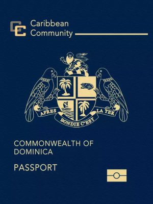 Dominica passport cover